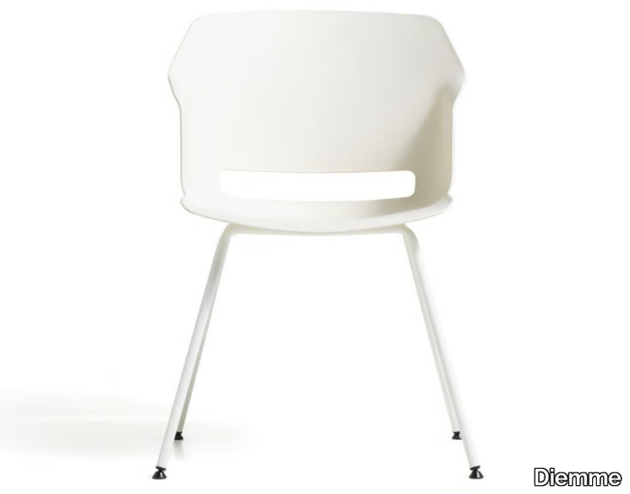 CLOP - Polypropylene chair with armrests _ Diemme