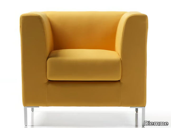 FRAME - Fabric armchair with armrests _ Diemme