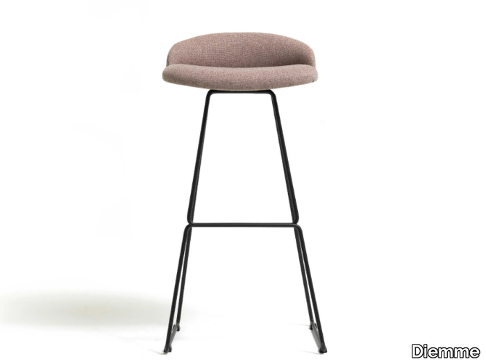 LOFT - Sled base barstool with footrest _ Diemme