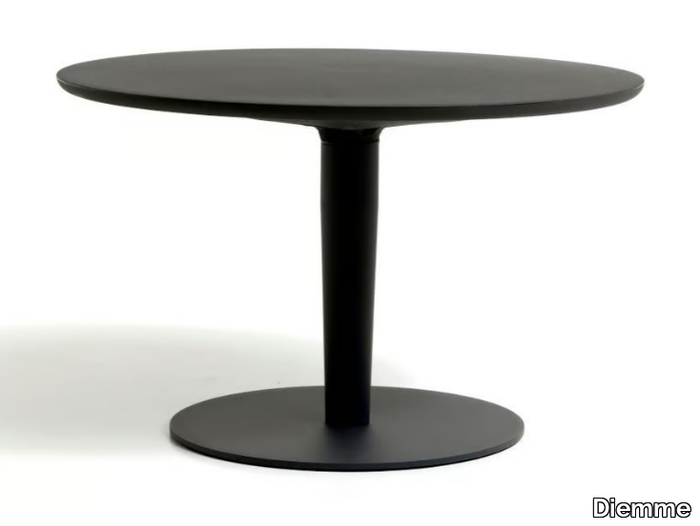 MARGARITA - Round polyethylene garden side table _ Diemme