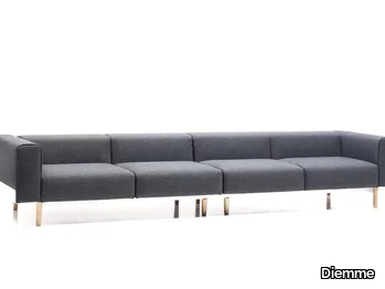 BREAD - Sectional 4 seater fabric sofa _ Diemme