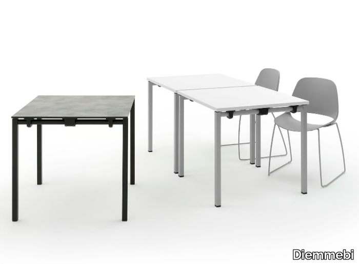 MOVE.ME - Folding plastic bench desk _ Diemmebi