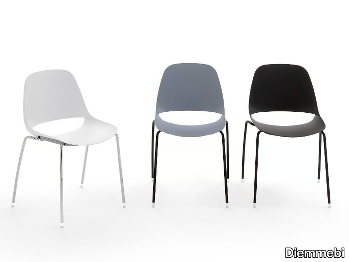 ECLIPSE - Polypropylene chair _ Diemmebi