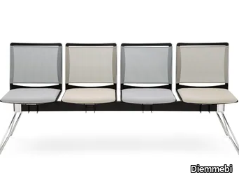 S’MESH SOFT - Freestanding beam seating _ Diemmebi