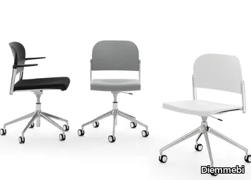 MAKEUP PLASTIC - Polypropylene office chair _ Diemmebi