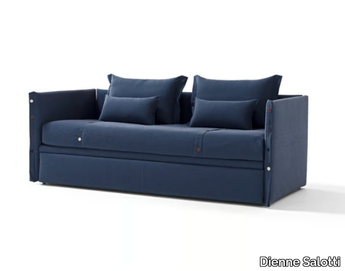 ICEBERG - Fabric sofa bed with removable cover _ Dienne Salotti