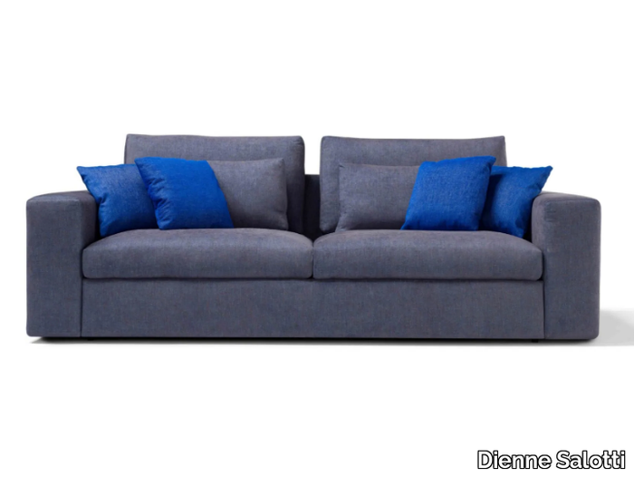 MITHOS - 2 seater fabric sofa bed with removable cover _ Dienne Salotti