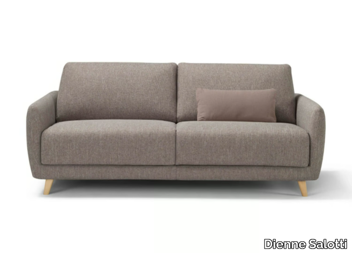 GHALI - 2 seater fabric sofa bed with removable cover _ Dienne Salotti