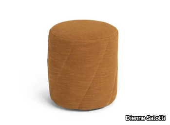 Pouf - Round fabric pouf _ Dienne Salotti