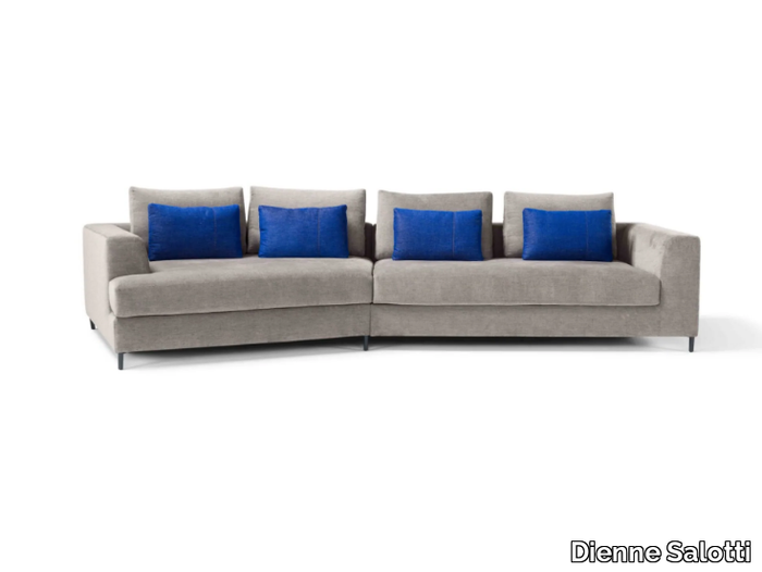 LOY - 3 seater sectional fabric sofa bed _ Dienne Salotti