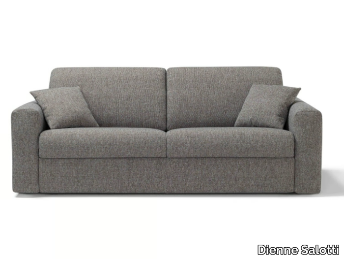 SQUARE - 2 seater fabric sofa bed with removable cover _ Dienne Salotti