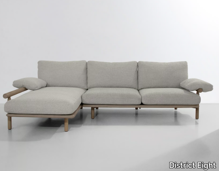 STILT - Sectional oak sofa _ District Eight