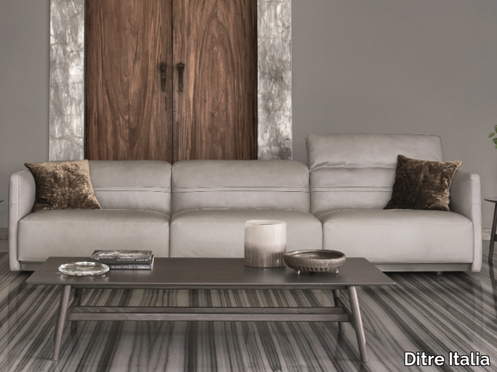 ARLOTT LOW - Sectional leather sofa _ Ditre Italia