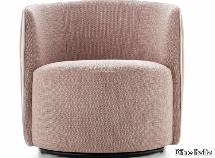 CHLOÈ LUXURY - Upholstered fabric easy chair _ Ditre Italia