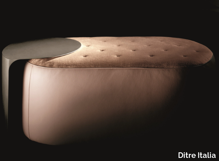 CLIP - Tufted oval fabric pouf _ Ditre Italia