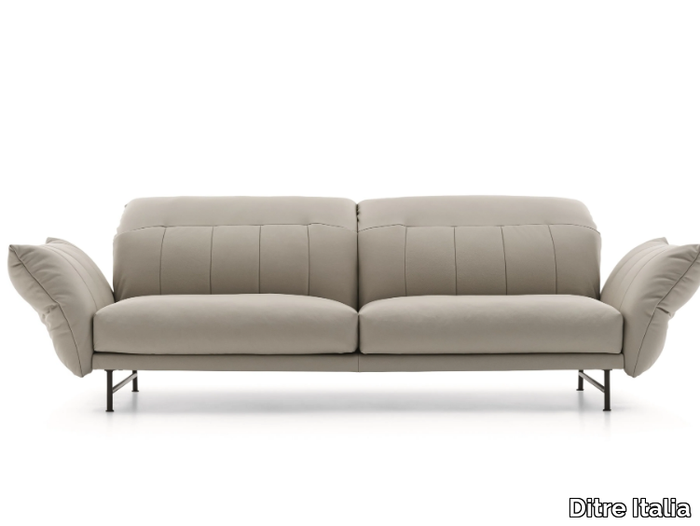 ON LINE - 3 seater leather sofa _ Ditre Italia