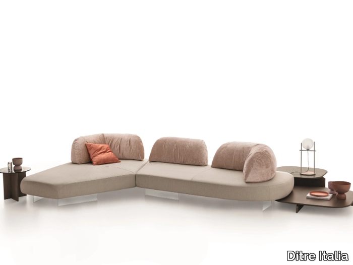 PAPILO - Corner sectional fabric sofa _ Ditre Italia