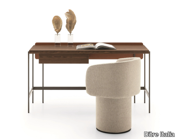 UNIT DESK - Wood veneer secretary desk _ Ditre Italia