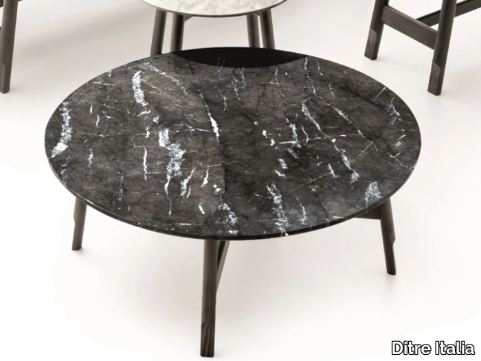 AANY - Round marble coffee table _ Ditre Italia