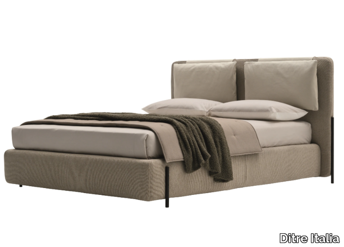 ALAR - Fabric bed with upholstered headboard _ Ditre Italia