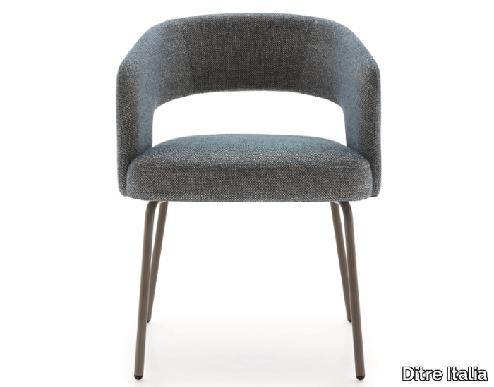 356 - Upholstered fabric garden chair _ Ditre Italia