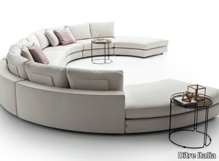 LOMAN - Sectional curved sofa _ Ditre Italia