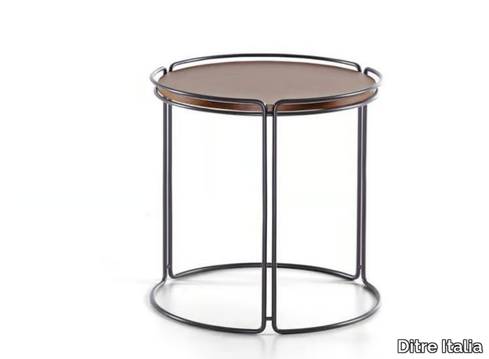 MONOLITH - Round metal coffee table _ Ditre Italia