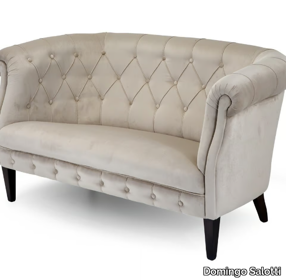 203 - Tufted fabric sofa _ Domingo Salotti