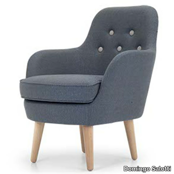 CORNELL LARGE - Upholstered fabric armchair _ Domingo Salotti