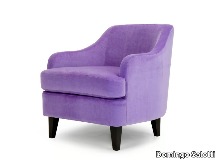 NOR - Upholstered lobby chair with armrests _ Domingo Salotti