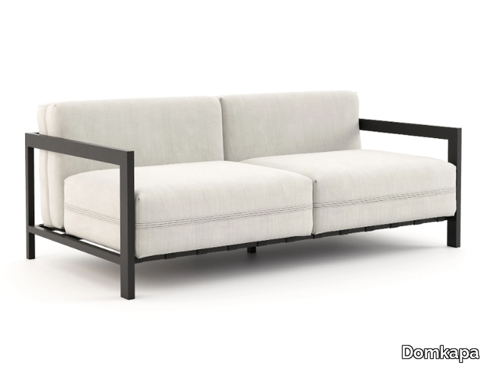 BONDI - 3 seater steel garden sofa _ Domkapa