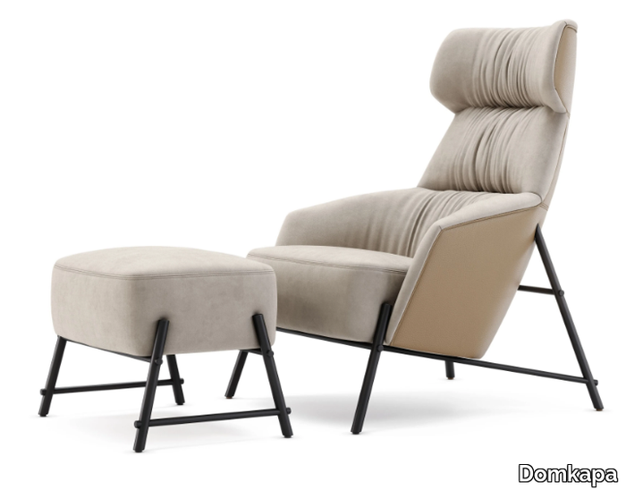 HUBERT - Armchair high-back _ Domkapa