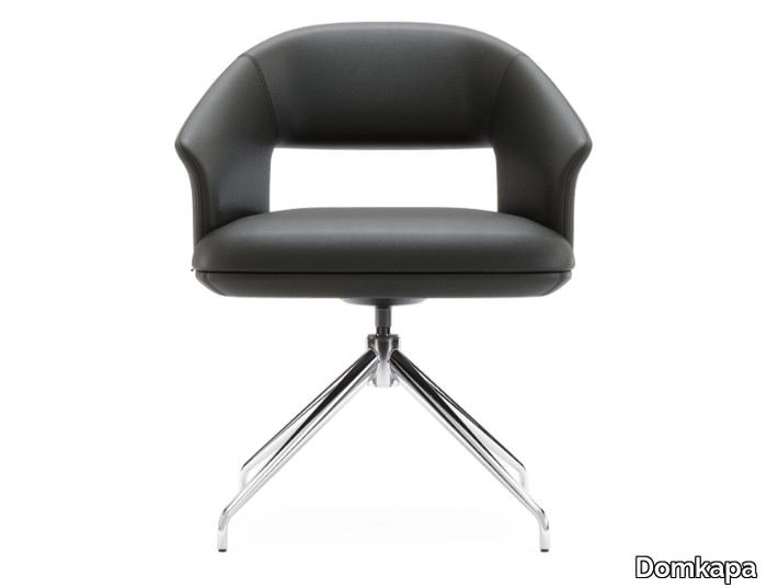 JERMAIN METAL - Swivel upholstered chair _ Domkapa