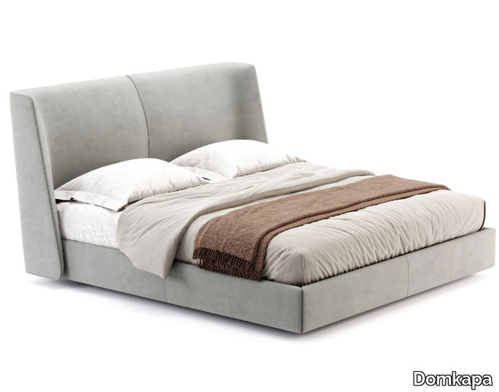 ECHO - Upholstered velvet double bed _ Domkapa