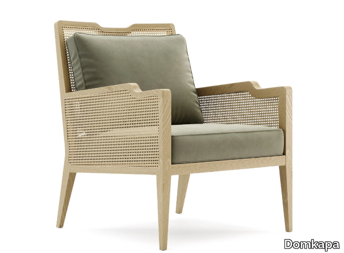 EVA - Ash armchair with armrests _ Domkapa