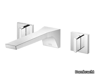 CL.1 13800705 - 3 hole wall-mounted washbasin tap _ Dornbracht