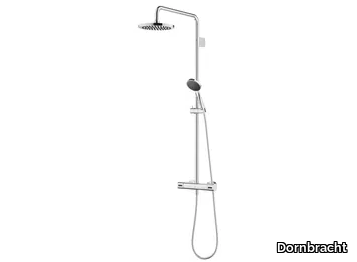 IMO 34459979 - Wall-mounted shower panel with hand shower _ Dornbracht