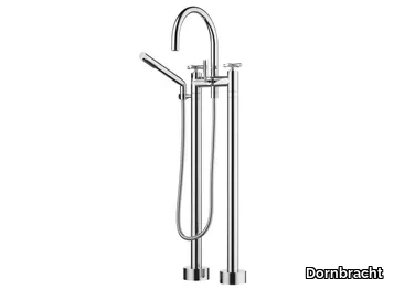 TARA 25943892 - 2 hole floor standing bathtub tap with hand shower _ Dornbracht