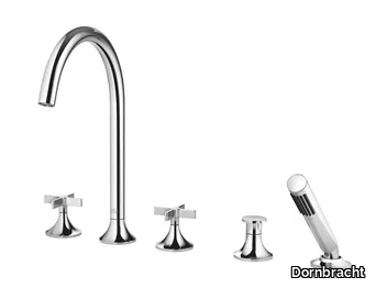 VAIA 27522809 - Deck mounted 5 hole bathtub tap with hand shower _ Dornbracht