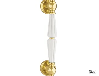 ELISA - Brass and porcelain pull handle _ Dnd