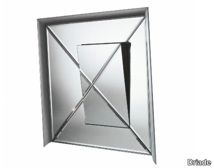 OSMOND - Square framed mirror _ Driade