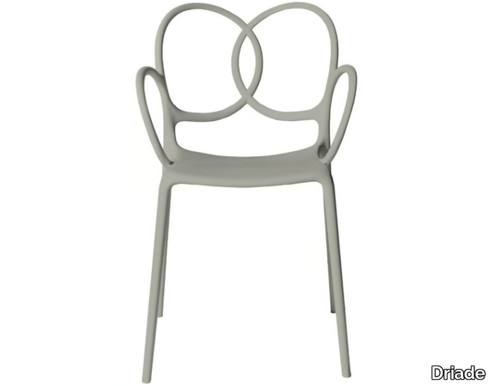 SISSI - Polypropylene chair with armrests _ Driade