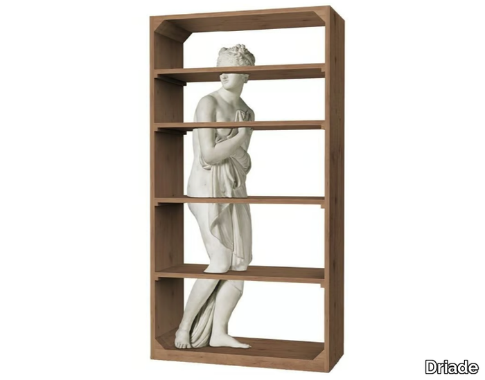 VENUS - Open oak bookcase _ Driade