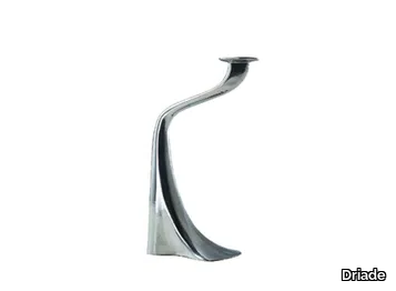 TURNER - Candleholder in polished cast aluminum _ Driade