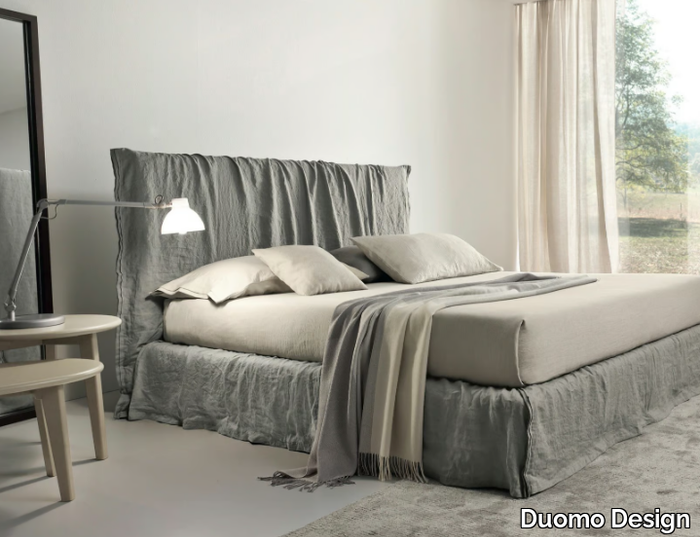 DRESS - Upholstered double bed _ Duomo Design