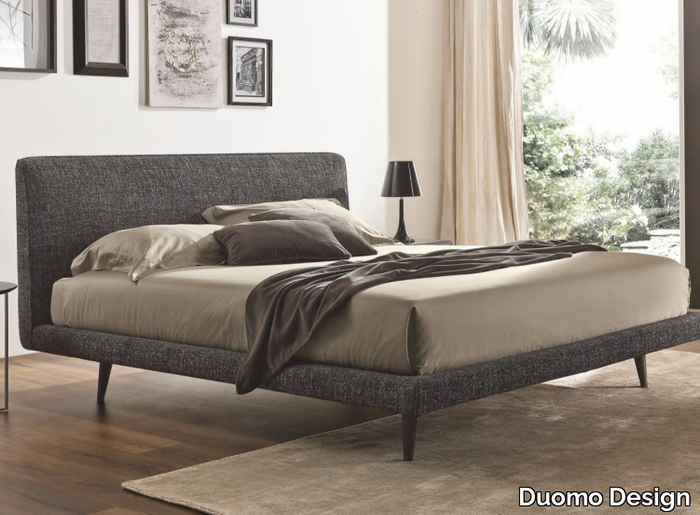 GLADYS - Upholstered double bed _ Duomo Design