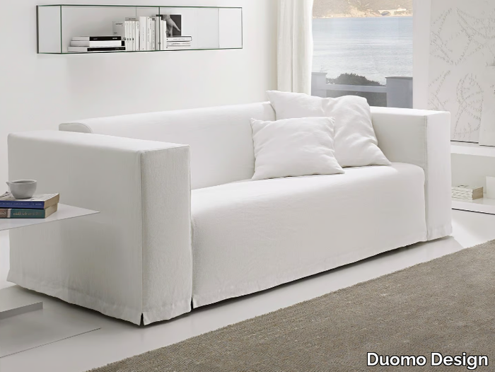 GLAMOUR - 2 seater fabric sofa bed _ Duomo Design