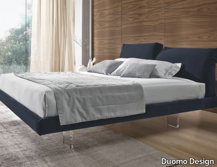 SCARLETT - Upholstered fabric double bed _ Duomo Design