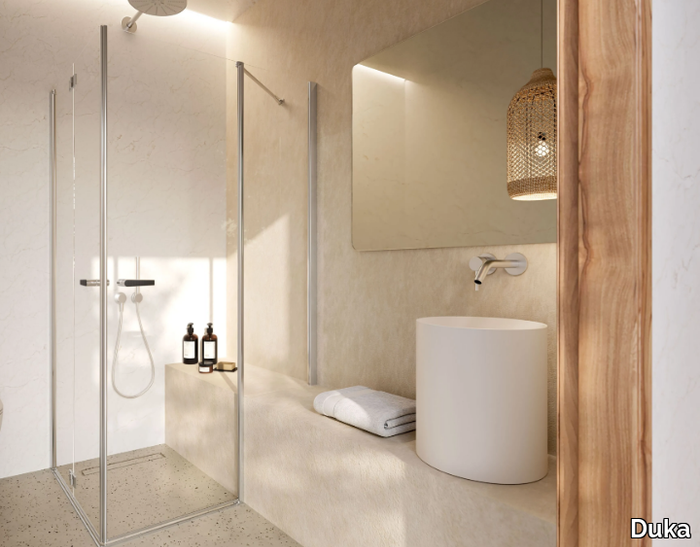 MULTI-S 4000 NEW - Corner crystal shower cabin _ Duka