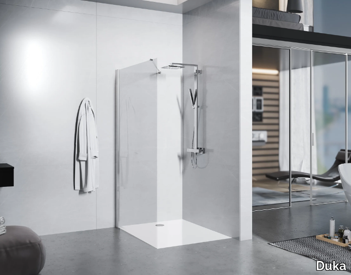 LIBERO 3000 - Crystal Walk in shower _ Duka